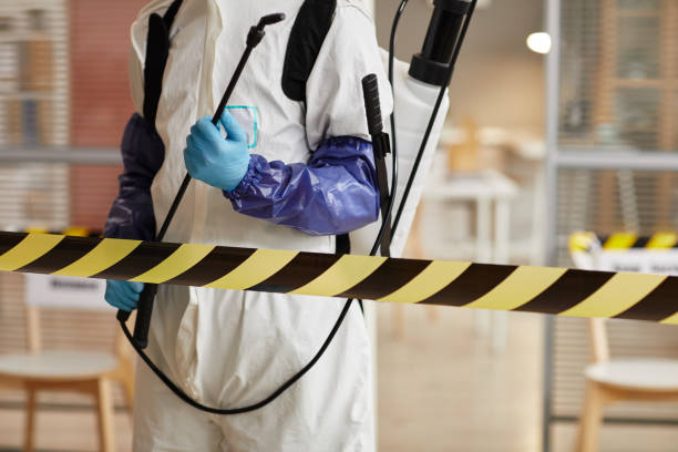 Professional Infectious Disease Decontamination technician working in Mountainside, NJ